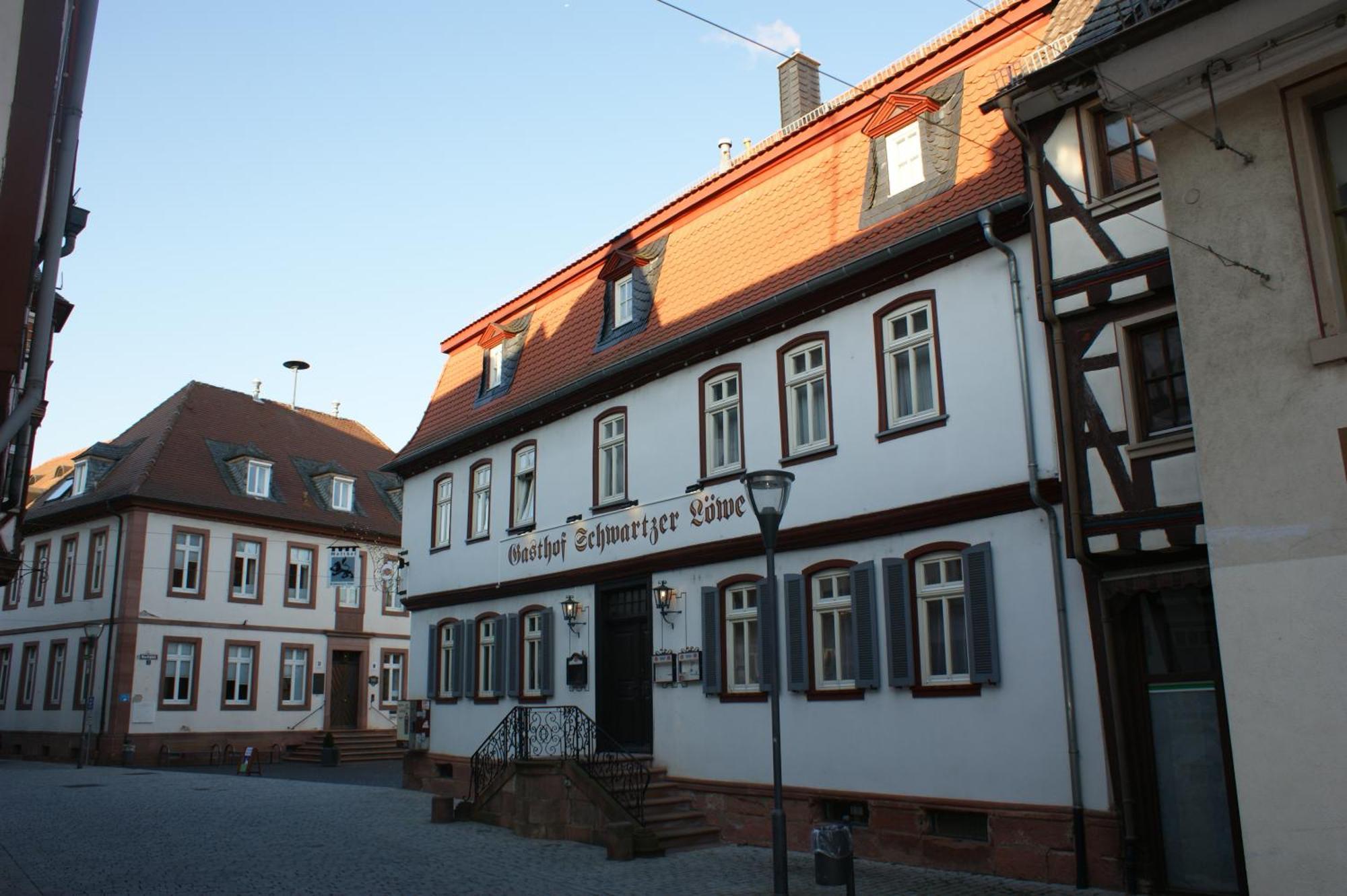 Hotel Schwartzer Loewe Babenhausen  Exteriör bild