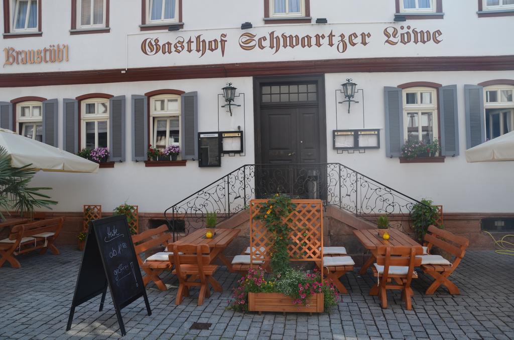 Hotel Schwartzer Loewe Babenhausen  Exteriör bild