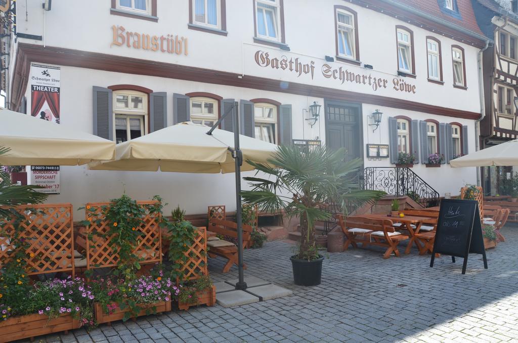 Hotel Schwartzer Loewe Babenhausen  Exteriör bild