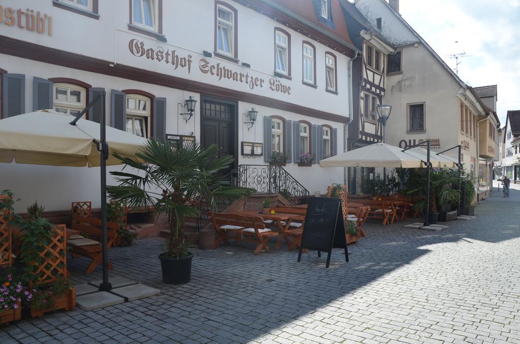 Hotel Schwartzer Loewe Babenhausen  Exteriör bild